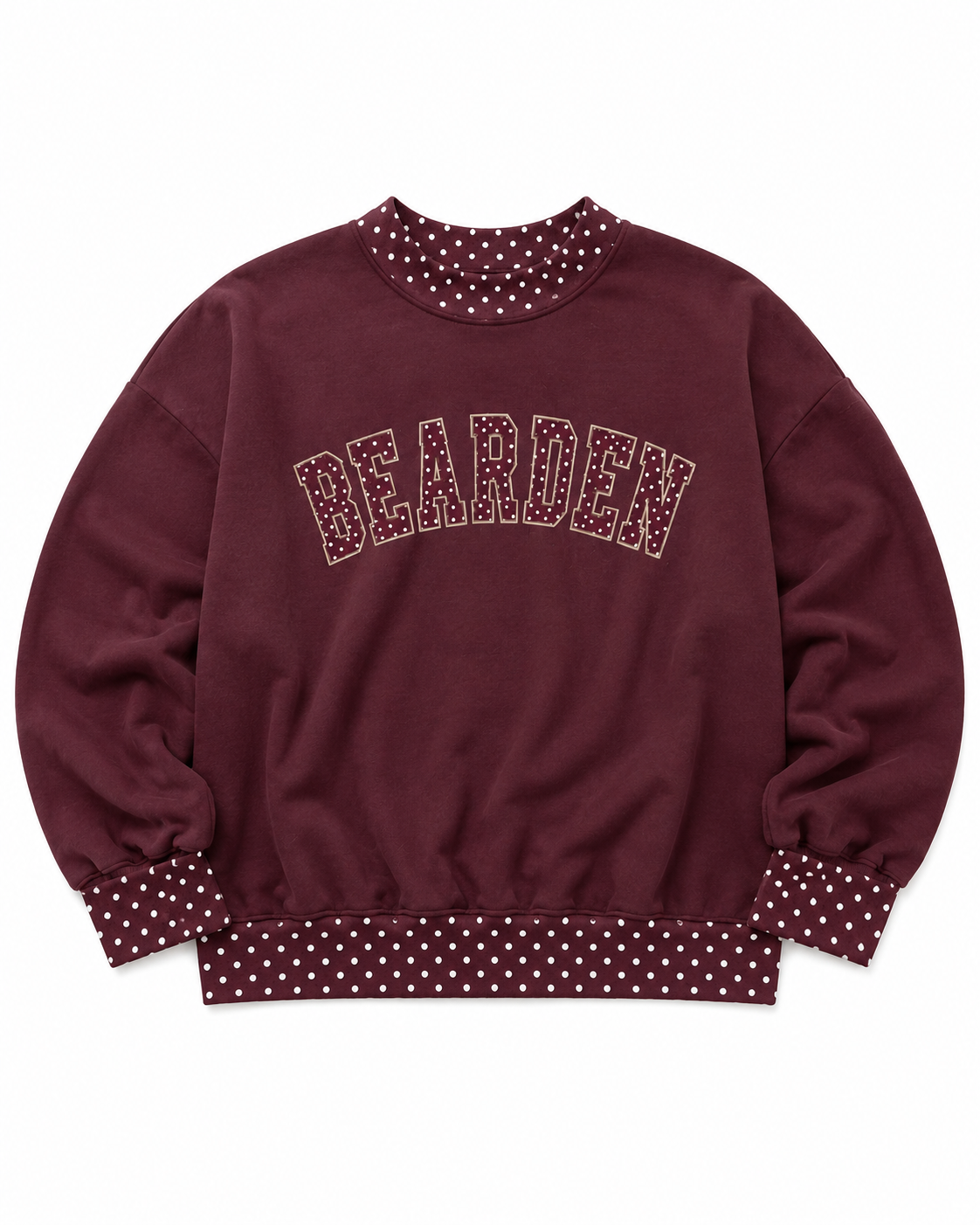 *PRE-ORDER* | Bearden Polka Dot Varsity Sweatshirt