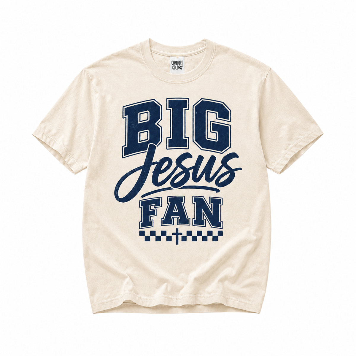 Big Jesus Fan Graphic Tee