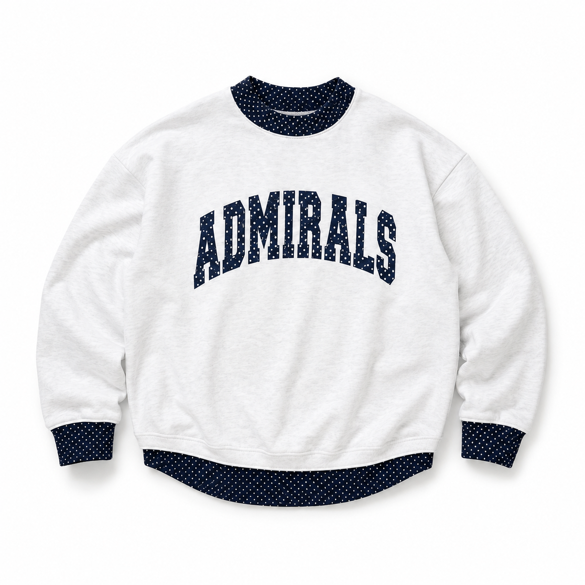 *PRE-ORDER* | Admirals Polka Dot Sweatshirt