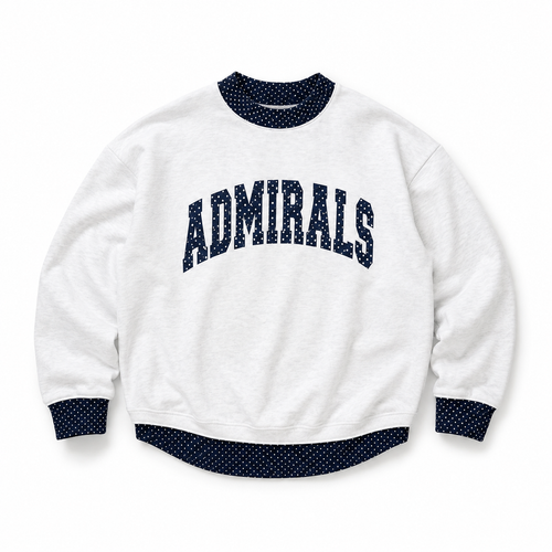*PRE-ORDER* | Admirals Polka Dot Sweatshirt