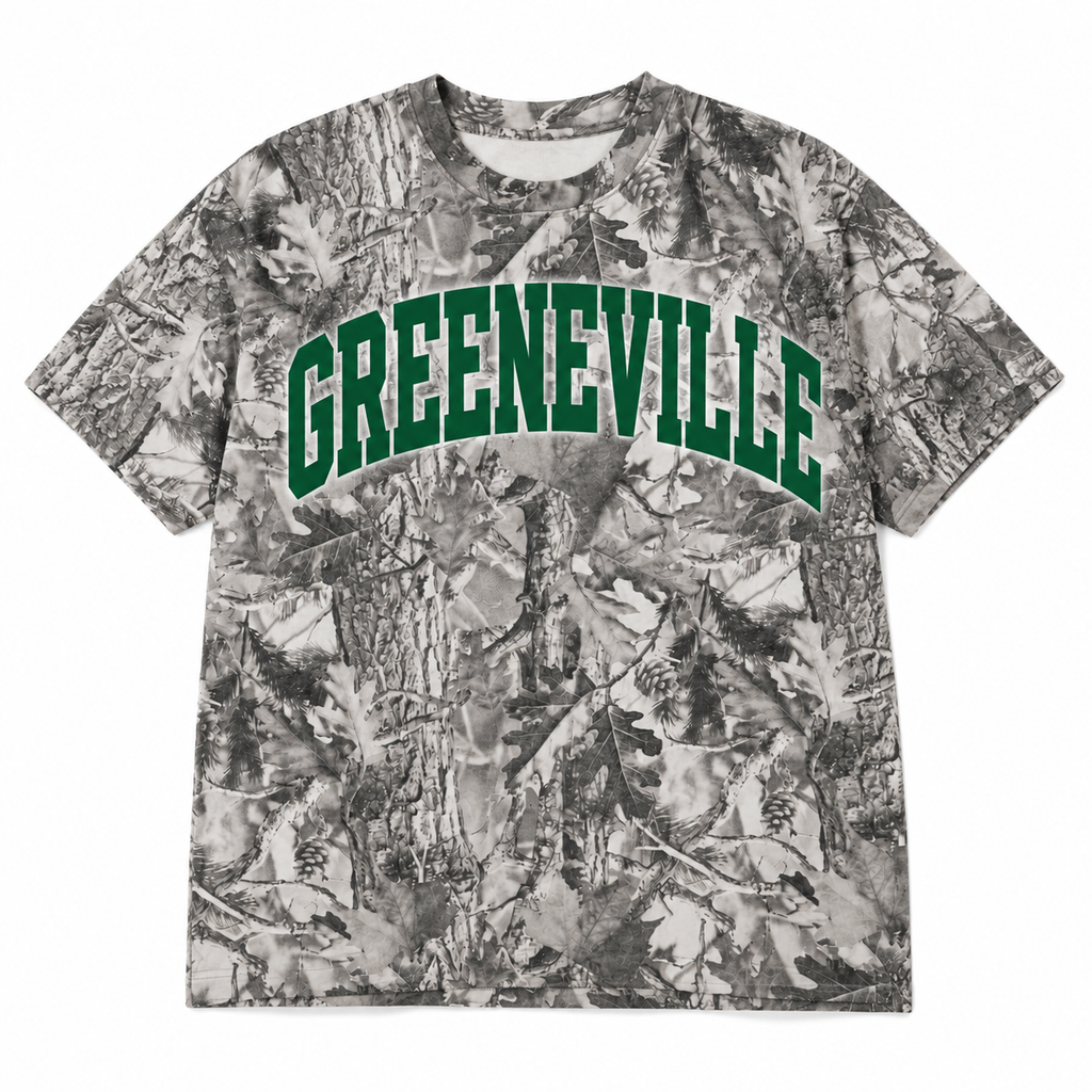 Greenville Camo Oversized Tee