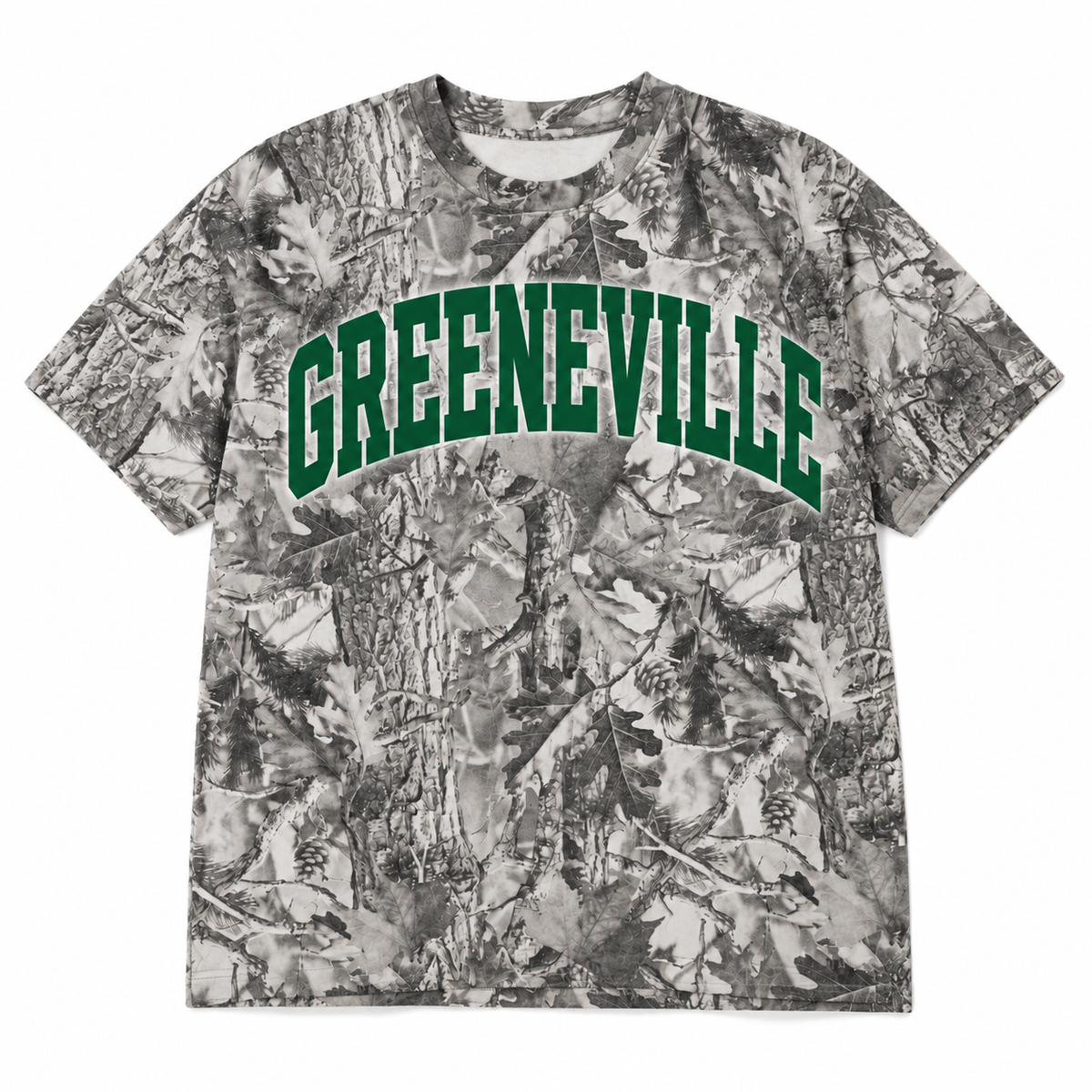 Greenville Camo Oversized Tee