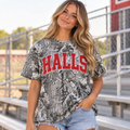 Halls Camo Game Day Tee