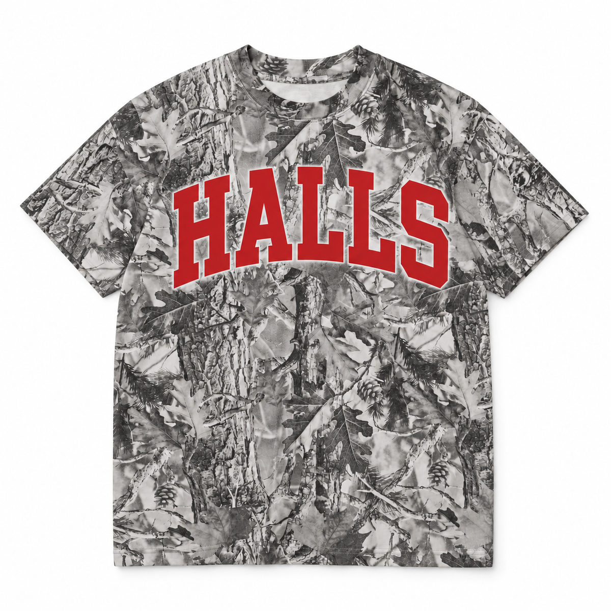 Halls Camo Game Day Tee