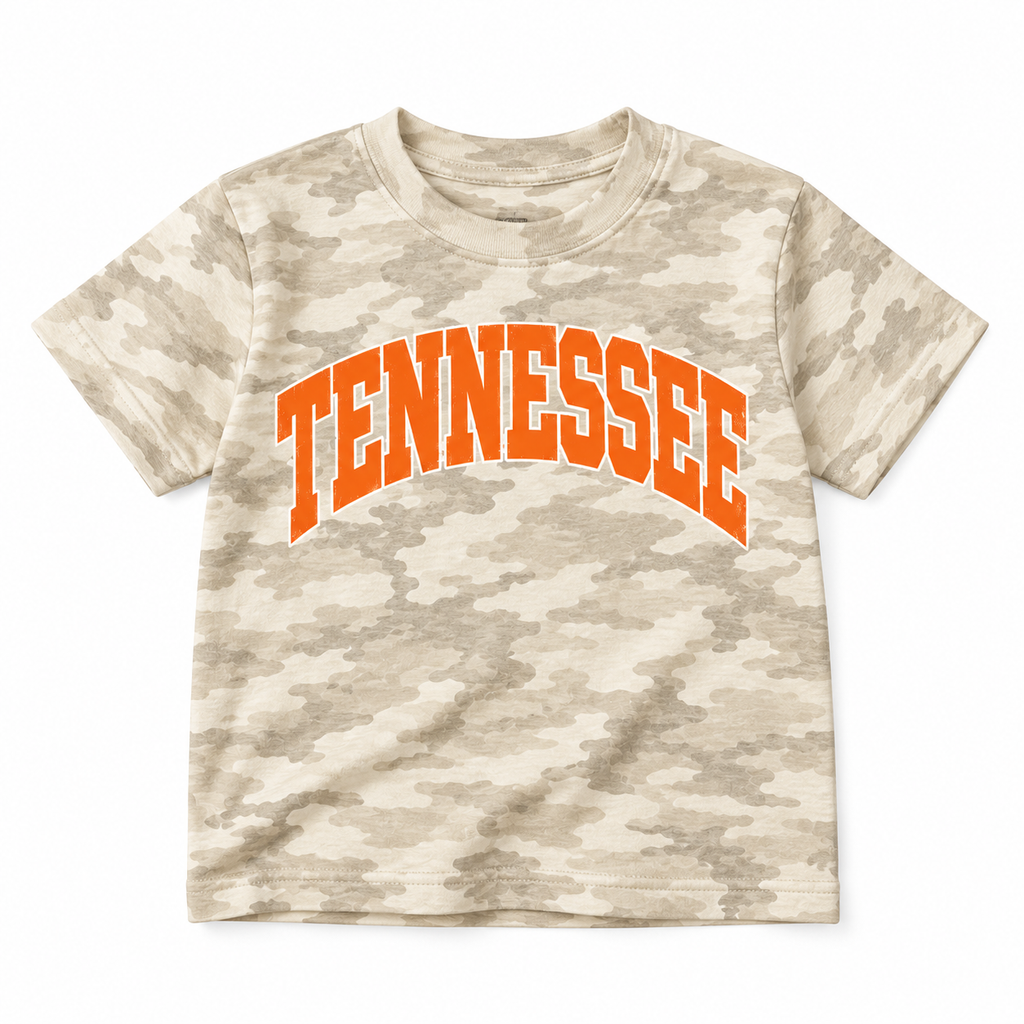 Toddler Tennessee Natural Camo Tee