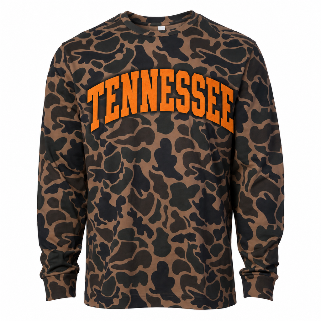 Tennessee Duck Camo Long Sleeve Tee