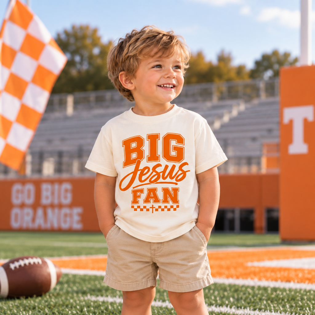 Toddler Big Jesus Fan Tee