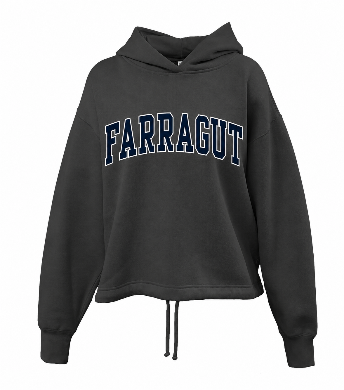 Farragut Varsity Cropped Hoodie