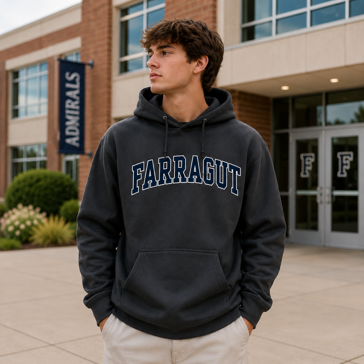 Farragut Admirals Collegiate Hoodie