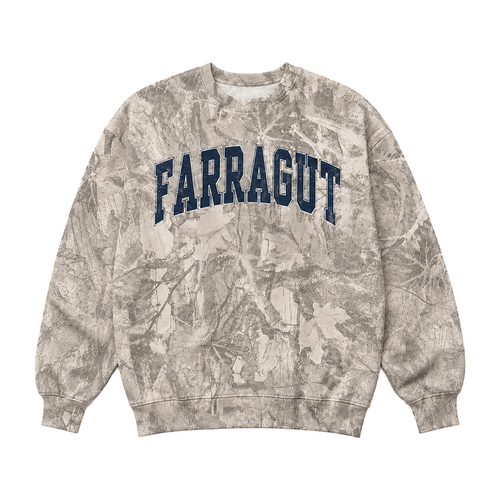 *PRE-ORDER* | Farragut Arch Camo Lightweight Crewneck Sweatshirt