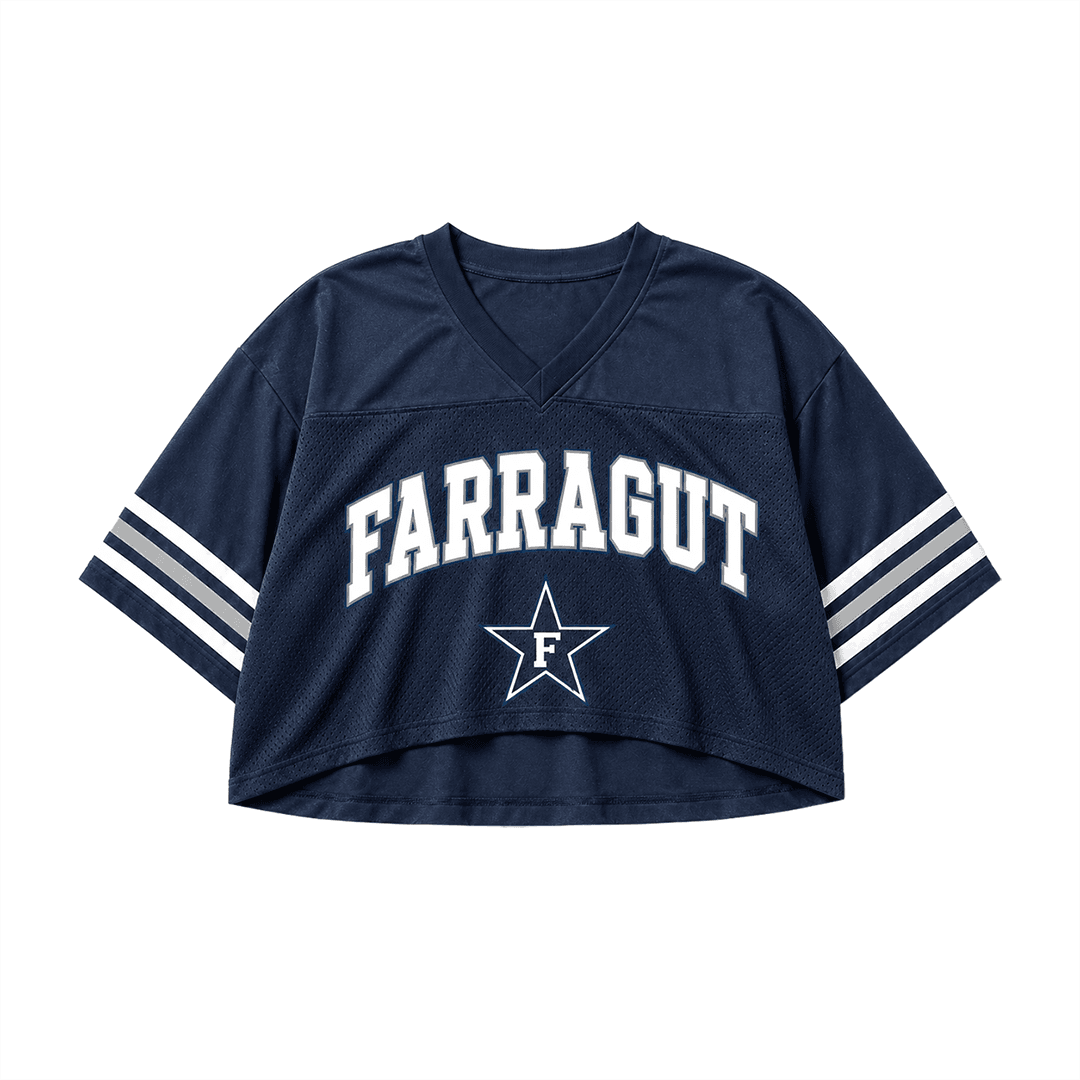 *PRE-ORDER* | Farragut Cropped Mesh Jersey