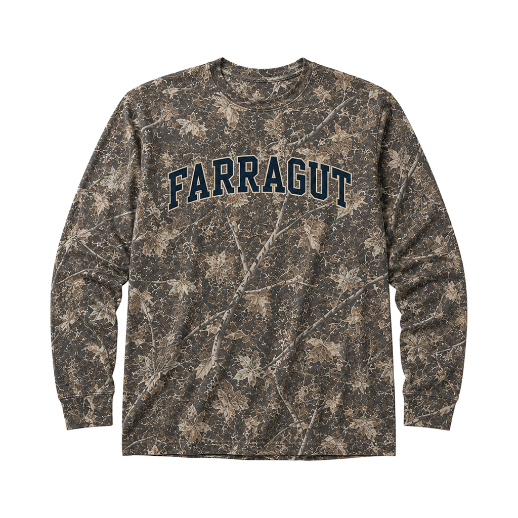 Farragut Long Sleeve Camo Tee