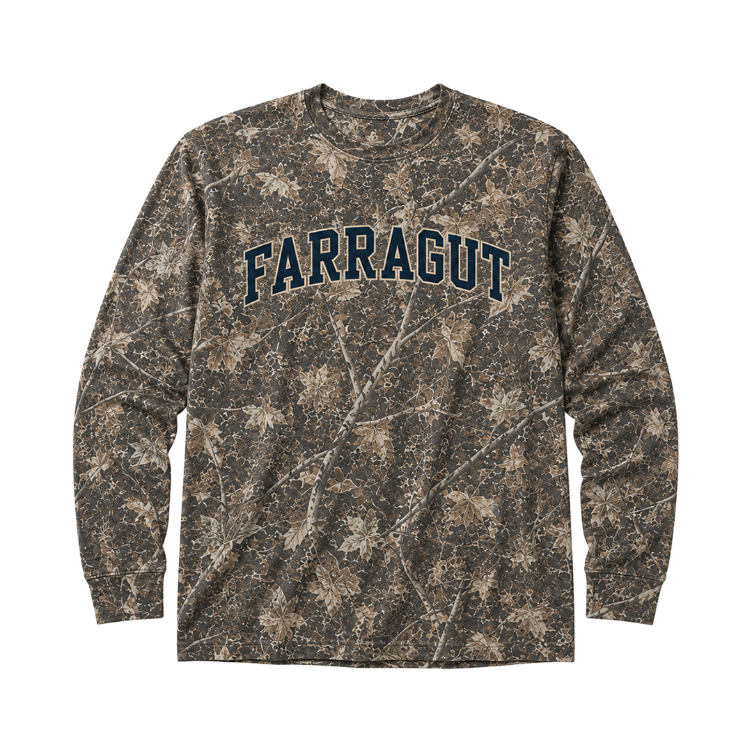 Farragut Long Sleeve Camo Tee
