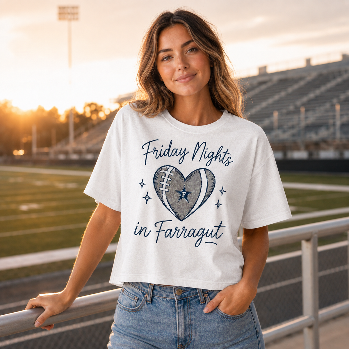 Farragut Friday Nights Boxy Tee