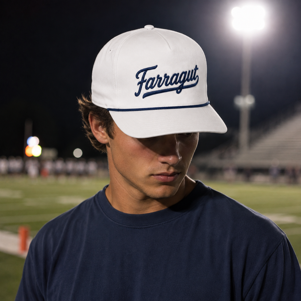 Farragut Script Rope Hat