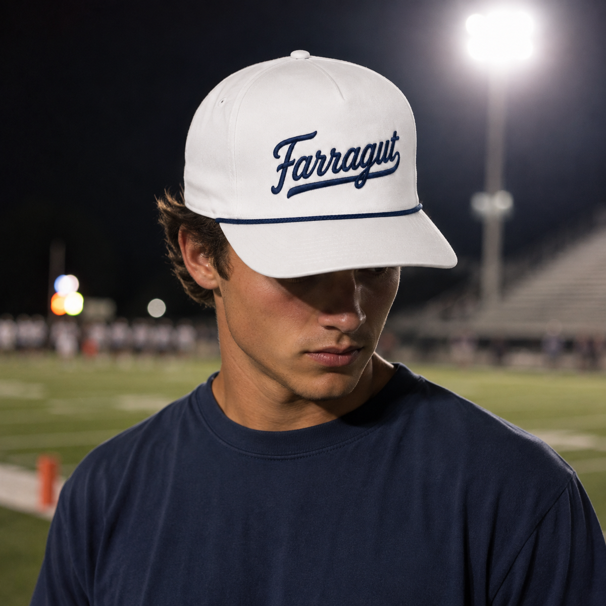 Farragut Script Rope Hat
