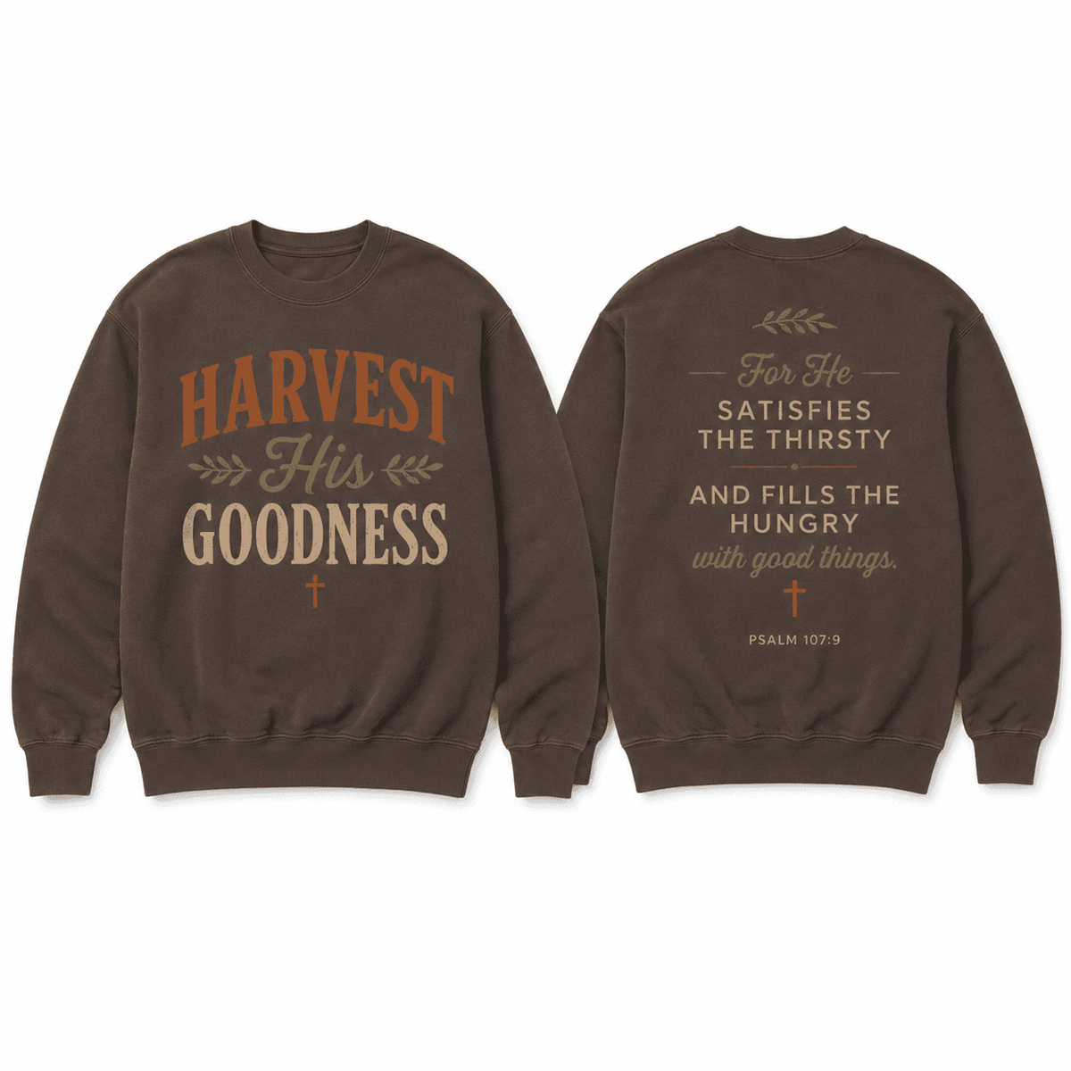 Harvest His Goodness Crewneck