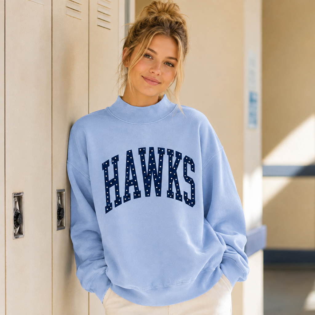 *Pre Order* | Hardin Valley Hawks Mockneck Sweatshirt