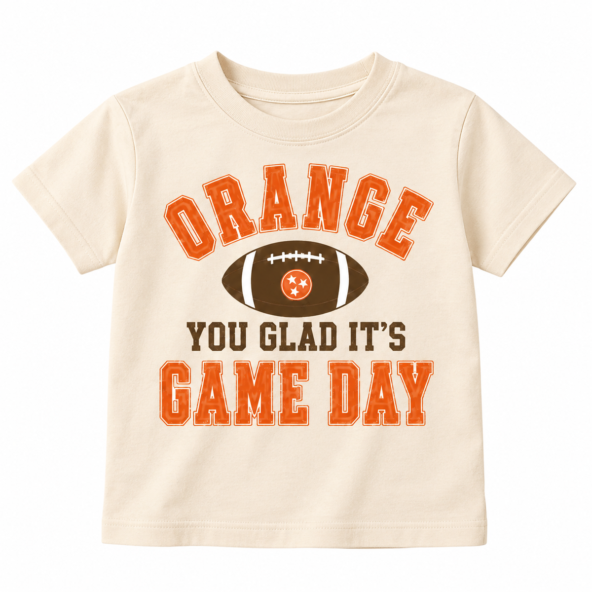 Toddler Orange You Glad It’s Game Day Tee