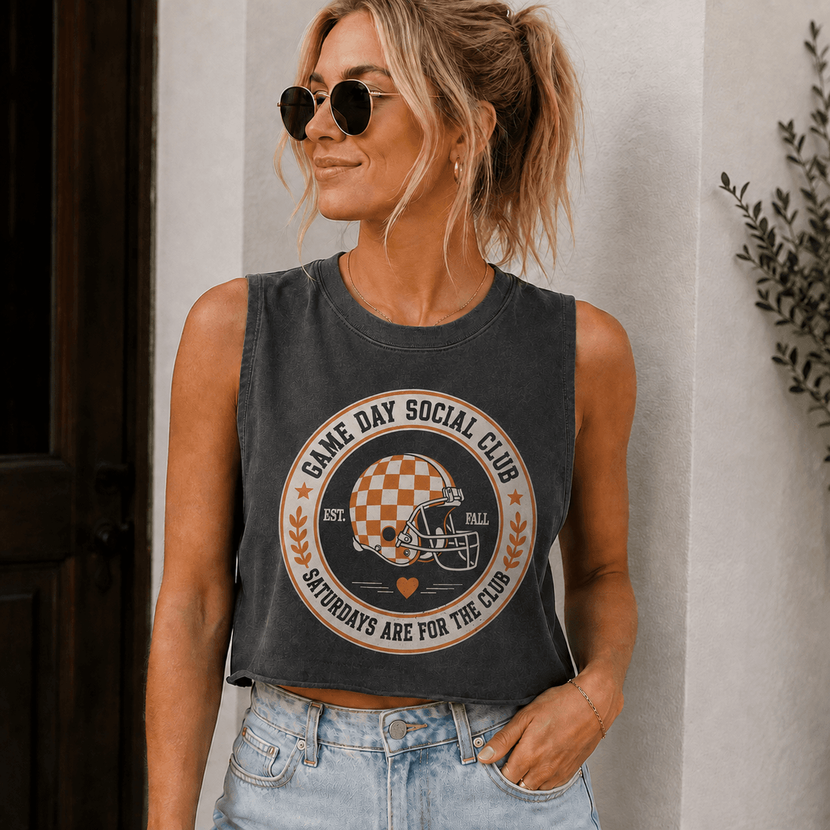 Game Day Social Club Muscle Tee