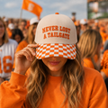 Never Lost A Tailgate Checkerboard Hat