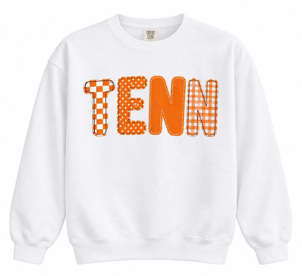 TENN Patchwork Game Day Sweatshirt
