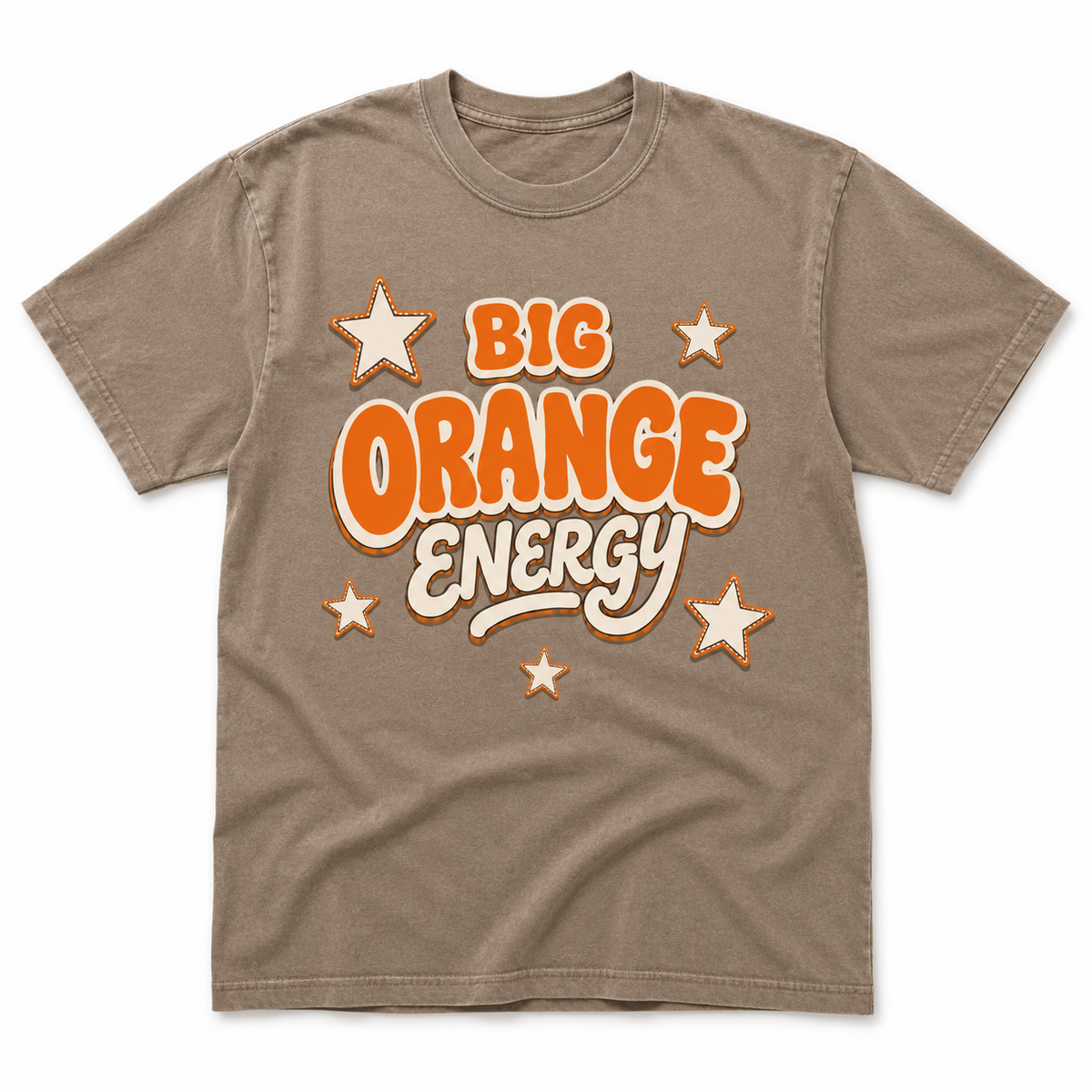 Big Orange Energy Retro Game Day Tee