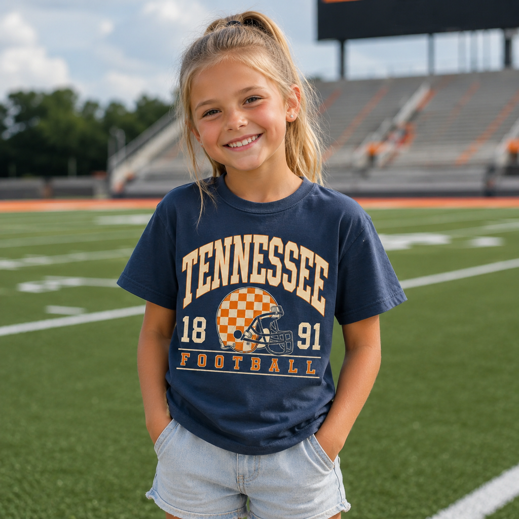Youth Tennessee Football Vintage Tee