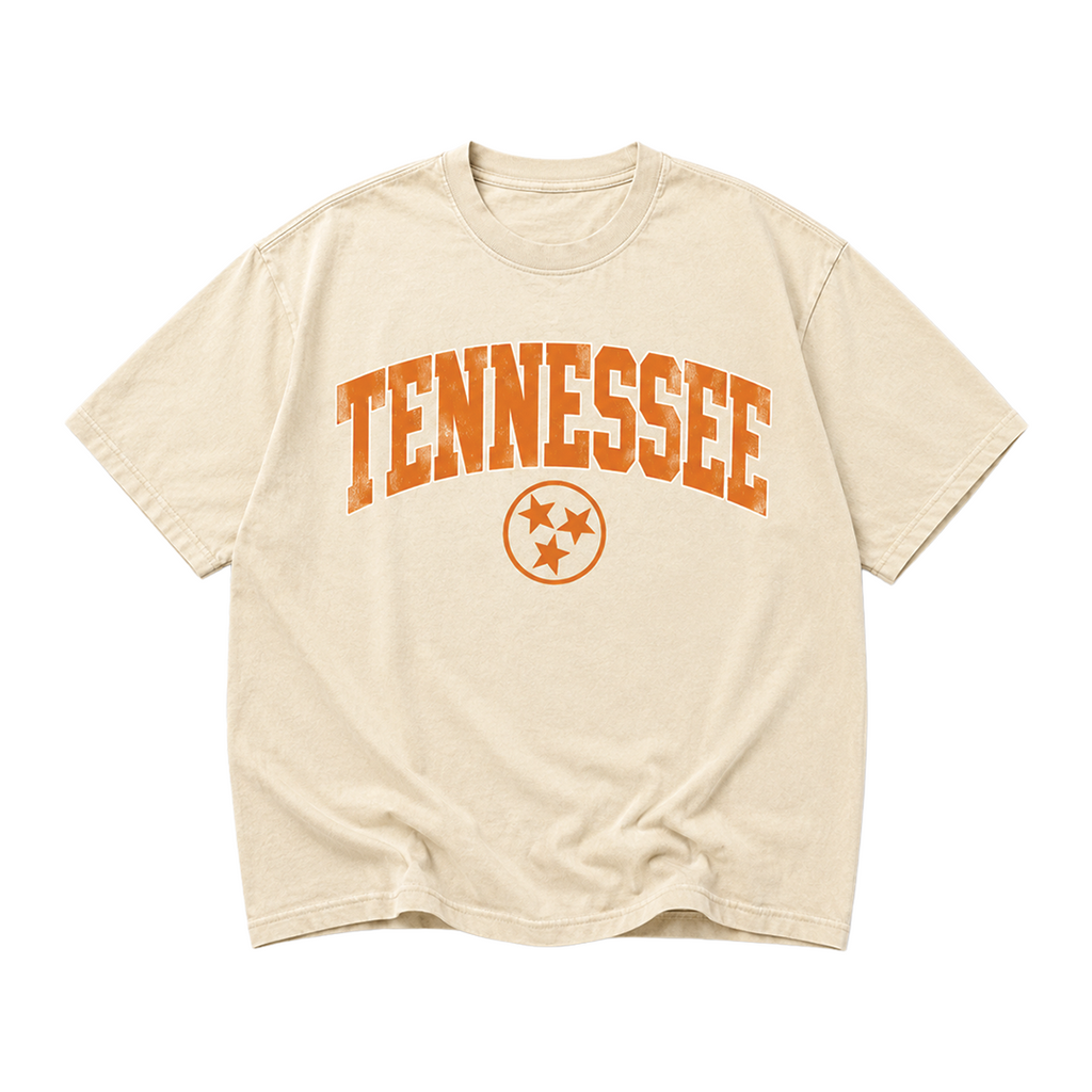 Tennessee Tri-Star Vintage Graphic Tee