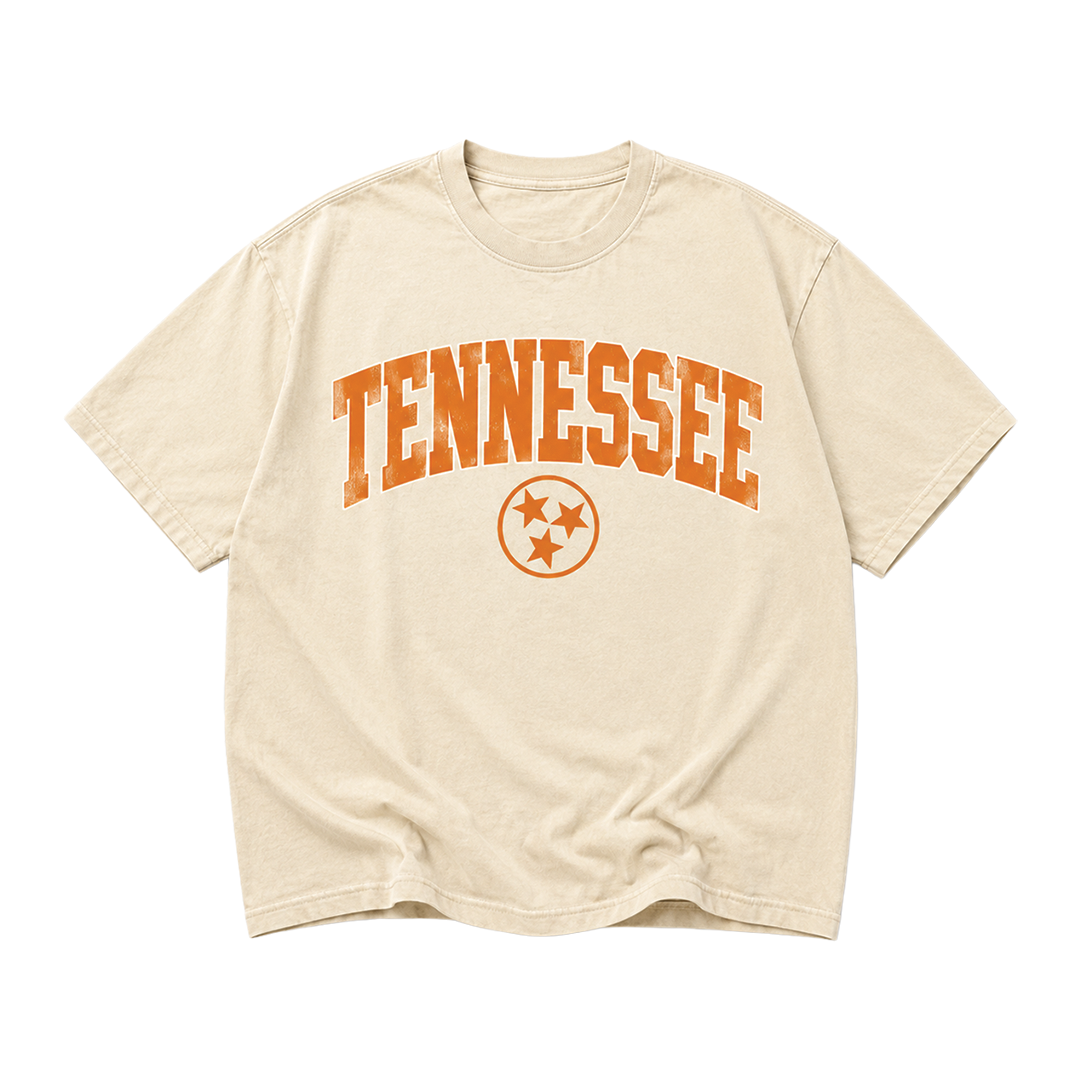 Tennessee Tri-Star Vintage Graphic Tee