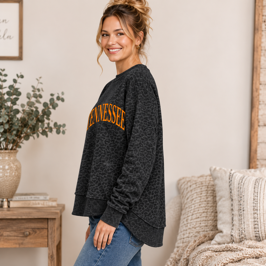 Tennessee Arch Leopard Sweatshirt