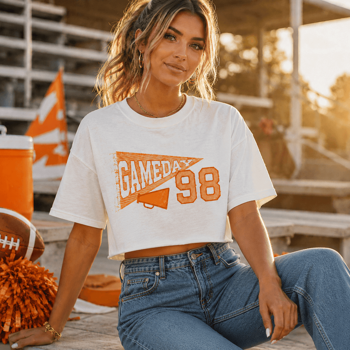 Gameday '98 Pennant Boxy Tee