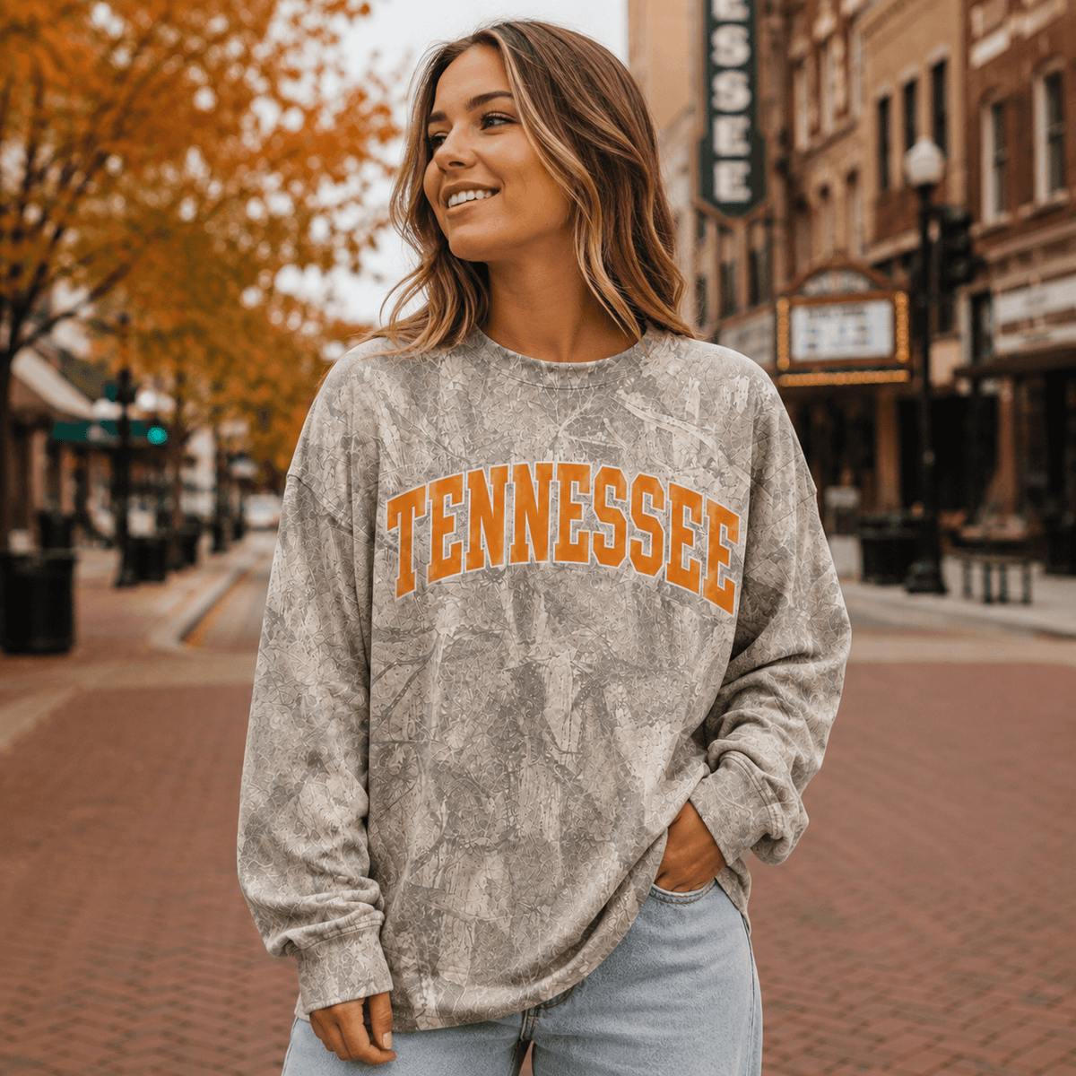 *PRE-ORDER* | TN Arch Camo Lightweight Crewneck Sweatshirt