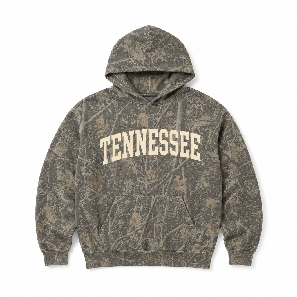 Tennessee Varsity Arch Camo Hoodie