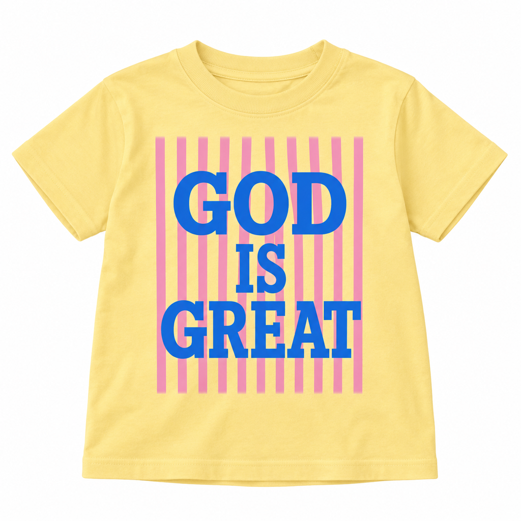 Toddler God Is Great Tee