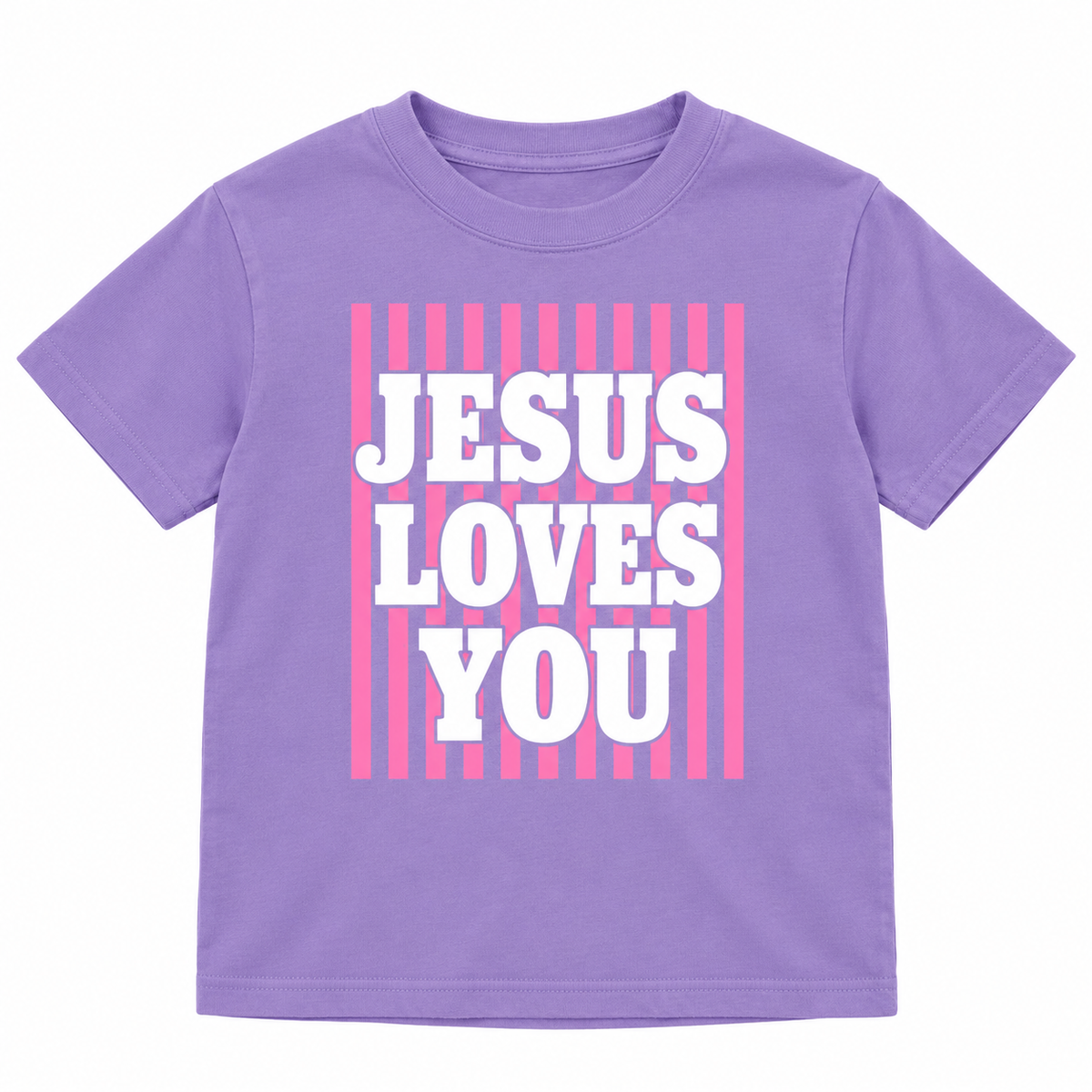 Toddler Jesus Loves You Tee