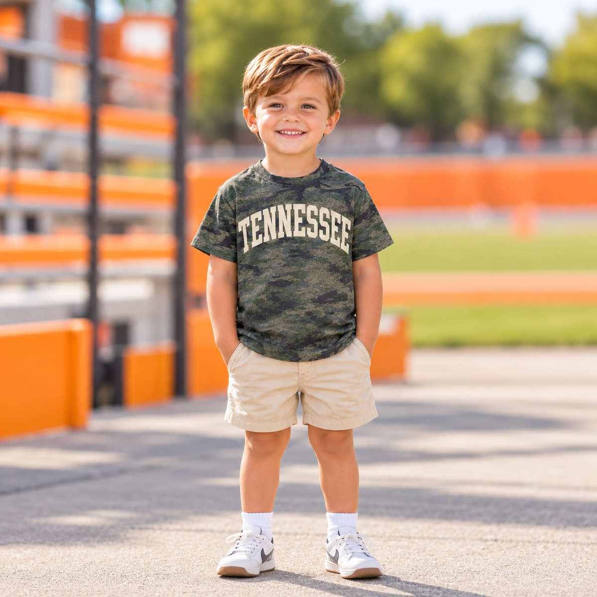 Toddler Tennessee Vintage Camo Tee