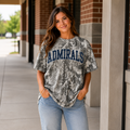 Admirals Camo Oversized Tee