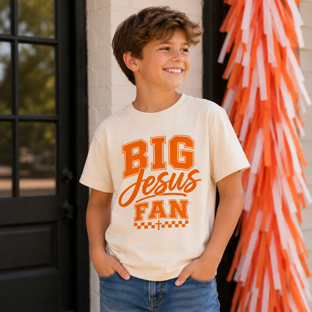 Youth Big Jesus Fan Tee