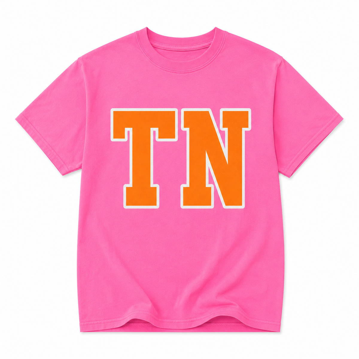 Youth Tennessee Game Day Tee – Neon Pink